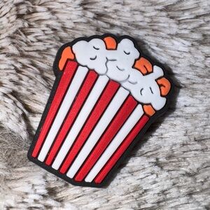 Movie Popcorn Shoe Charm 5/$20